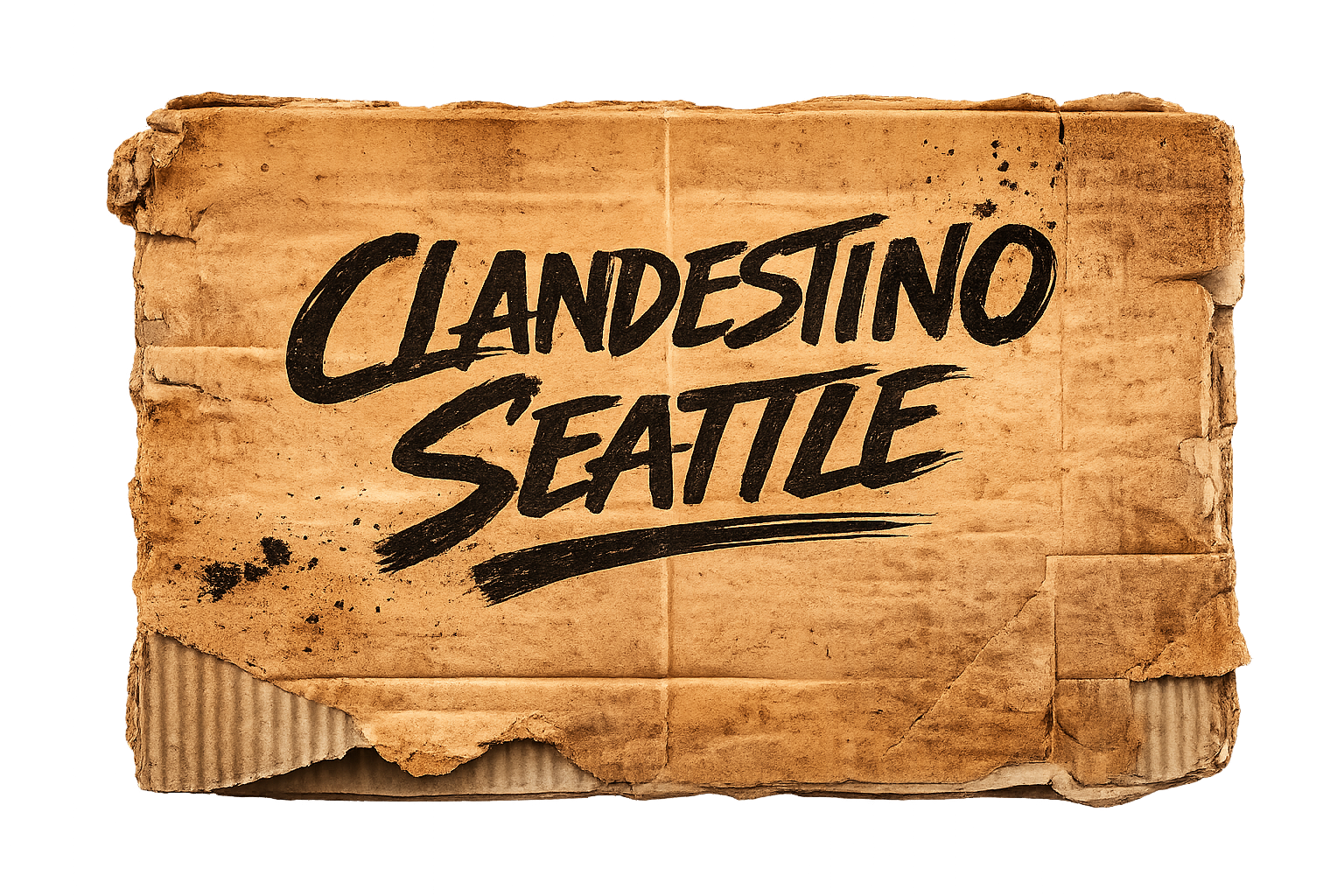 Clandestino Seattle Logo
